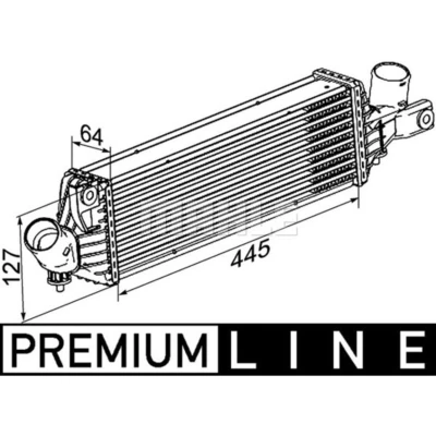 Bild av Laddluftkylare MAHLE CI 355 000P