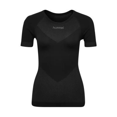 Bild av Hummel First Seamless Tshirt till träning, Storlek: 38/40, Black