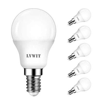 Bild av LVWIT 6.5W C35 E14 LED ljuslampor, motsvarande 60 W glödlampor, 6 500K kall vit 806 Lm, dimbar, st
