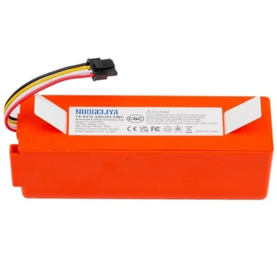 Bild av 14,4 V 6 500 mAh Li Ion batteri ersättning för Xiaomi Mi robotar Mijia Roborock S50 S51 robotdammsugare