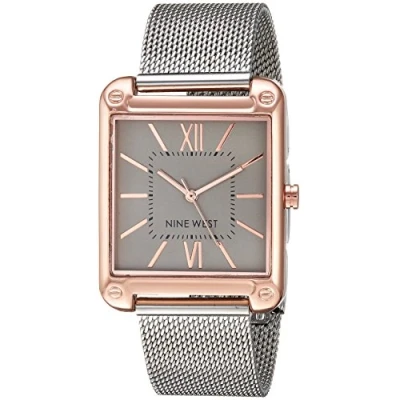 Bild av Nine West Armbandsklocka i mesh för kvinnor, NW/2091RGSB