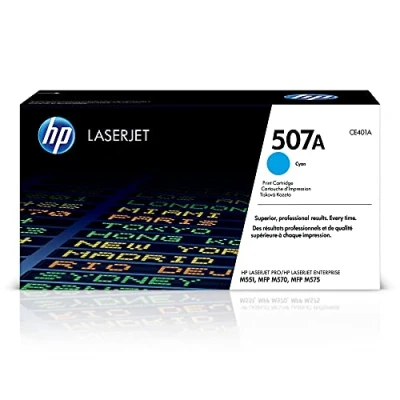 Bild av HP 507A CE401A Tonerkassett, Cyan, En Storlek
