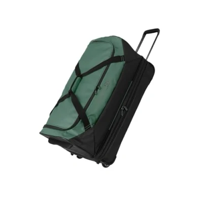 Bild av Travelite Basics Rullresväska av vattenavvisande material, 70 cm/119 Liter (inklusive volymutvidgning), Grön, cm / 119 (inkl. Volumenerweiterung), material
