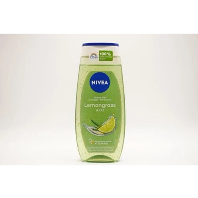 Bild av NIVEA 1 pack duschgel med hygienoljor, lukter av citrongräs, x 250 ml flaska, citrongräs &amp; olja