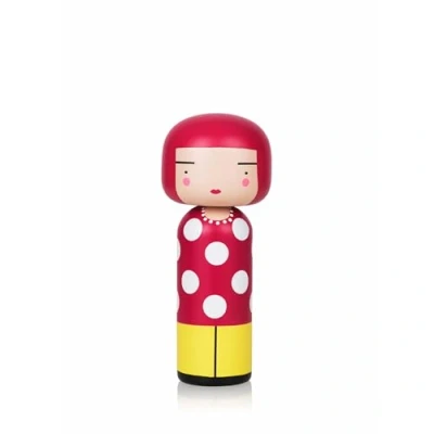 Bild av Lucie Kaas Kokeshi Dot Figur Large H21,5 cm