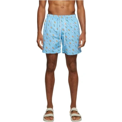 Bild av Urban Classics B T Pattern Surfshorts, Storlek: 4XL, Light blue/ice