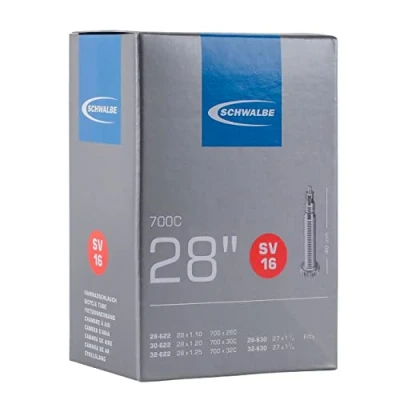 Bild av Schwalbe 10431343V, Presta ventil, 28, 31,75 mm, 4 cm, Svart, Tyskland