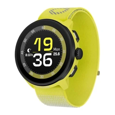 Bild av SUUNTO RUN Löparklocka för Män Kvinnor, Running Smartwatch, 1,32&quot; AMOLED pekskärm, Touchscreen, Multisport, Aktivitetsmätare, Dual Band GPS, Puls /sömnspårning, Löpning, 12 Dagars Autonomi, Musik