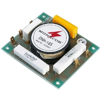 Bild av Monacor DNH 185, Komponent delningsfilter, envägssystem, 250 W, 8 O, 5500 hz, Multifärg