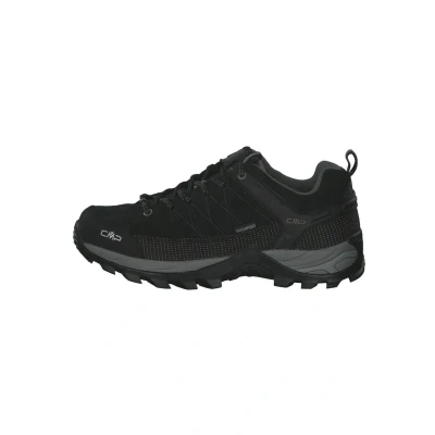 Bild av CMP Rigel LOW Trekking Shoes WP Hikingskor, Storlek: 45, Black/dark grey Konstmaterial