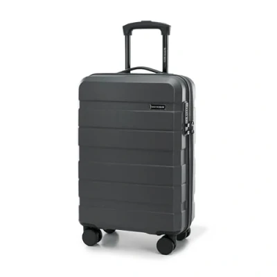 Bild av WITTCHEN COMODO Line resväska handbagage set av ABS teleskophandtag TSA lås 4 dubbelhjul, Mörkgrå, Handgepäck,
