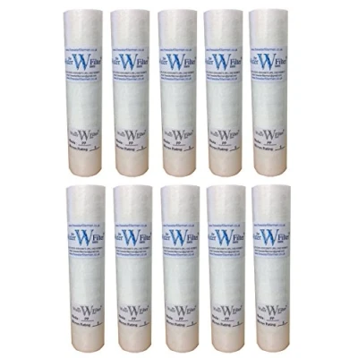 Bild av The Water Filter Men 10 x filterpatron för sedimentvatten, PP, 5 mikron, omvänd osmos och andra vattenfilter
