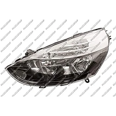 Bild av PRASCO RN3294924 Strålkastare Vänster H7/H1 svart RENAULT: Clio 4