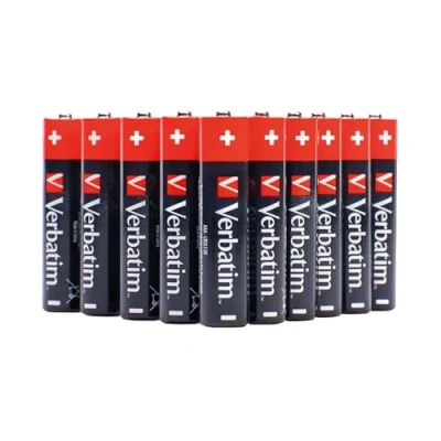 Bild av Verbatim AAA alkaliska batterier 1,5 V (AAA LR03 Micro) antal: 24