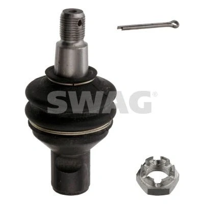 Bild av SWAG 10 78 0009 Rotule de suspension Essieu avant supérieur, inférieur avec ecrou crénelé pour bras oscillant transversal