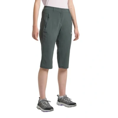 Bild av Jack Wolfskin Hikeout 3/4 Pants Träningsshorts 3/4längd, Storlek: 36, Slate green
