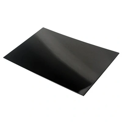 Bild av Alnicov 3 lager pickguard material tom skraplåt. Anpassat valskydd 440 x 290 2,2 mm svart