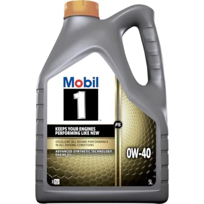 Bild av Mobil 1 FS 0W 40 5I Huile moteur 153678 VOLKSWAGEN: Golf 4, Polo V 3/5 portes, 7, RENAULT: Clio 3, 2, 4