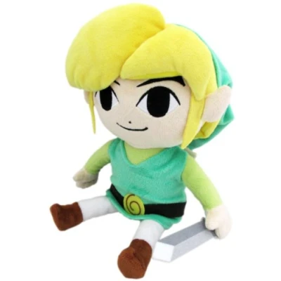 Bild av Sanei The Legend of Zelda Wind Waker 7&quot; HD länk plysch