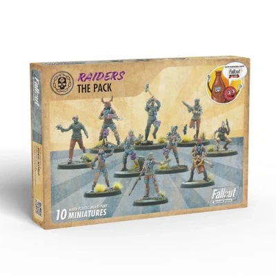 Bild av Modiphius Entertainment Fallout Wasteland Warfare Raiders: The Pack Miniatures Unpainted