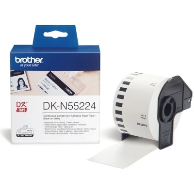 Bild av Brother DKN55224 black on white Roll (5.4 cm x 30.5 m)