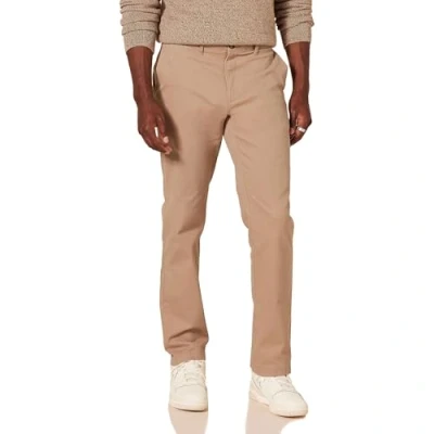 Bild av Amazon Essentials mäns slim fit casual stretch chino byxa, mörk kakibrun, 33 B x 30 L
