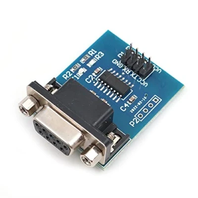 Bild av DollaTek MAX3232 RS232 seriell port till TTL omvandlingsmodul DB9 kontakt