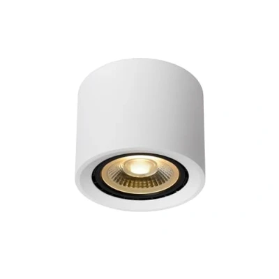 Bild av Lucide FEDLER Takspotlight Ø 12 cm LED Dim to warm GU10 1 x W 2200 K/3000 K vit
