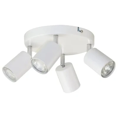 Bild av MIRATIC Taklampa Spotlight 4 Lampor (inga glödlampor ingår) (vit)