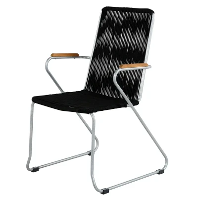 Bild av Venture Design, Bois Matstol Svart/Zink 2 pack