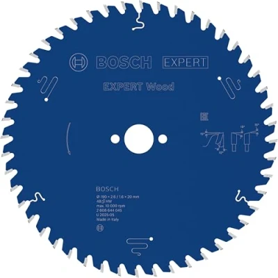 Bild av Bosch 2608644045 Expert for Wood Sågklinga 48T 20 mm
