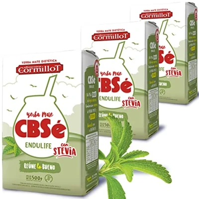 Bild av 🌿CBSe Yerba Mate Endulife: 3 x 0,5 kg 🧉 Energi och styrkande dryck, rik på vitaminer antioxidanter, med koffein! Accelererar ämnesomsättningen. Innehåller inget socker.
