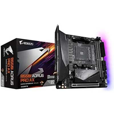 Bild av GIGABYTE B550I AORUS PRO AX Motherboard for AMD AM4 CPUs