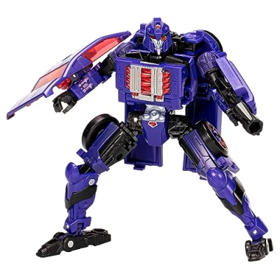 Bild av Transformers Legacy Evolution Deluxe Cyberverse Universe Shadow Striker Leksak, 14 cm, actionfigurer för pojkar och flickor från 8 år