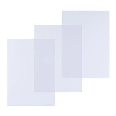 Bild av PAVO Premium A4 250 μ PVC fodral klar/transparent (paket med 100), 8009282