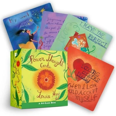 Bild av Power Thought Cards: 64 Positive Affirmation Cards for Self Love, Motivation, and Healing