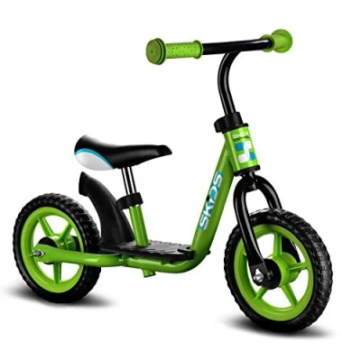 Bild av Skids Control Balanscykel Loopfiets 10 Tum Junior Grön/Svart