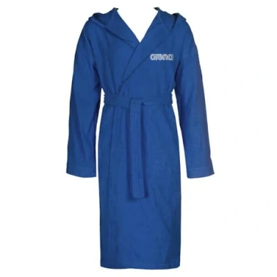 Bild av arena Zeppelin Light Junior Badrock i bomull för pojkar och flickor, bomullsbadrock med huva fickor, unisex terrycloth badrock, bekväm lätt