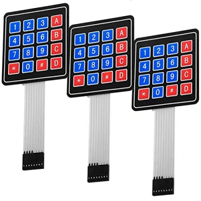 Bild av AZDelivery 3 x 4x4 Matrix Array Keypad Keyboard med kompatibel Arduino och Raspberry Pi inklusive e book!