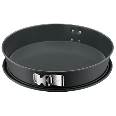 Bild av Original Kaiser La Forme Plus Springform bakplåt konisk 32 cm, SafeClick förslutning, rund ostkaka bakform, emaljbotten, belagd, skärtålig