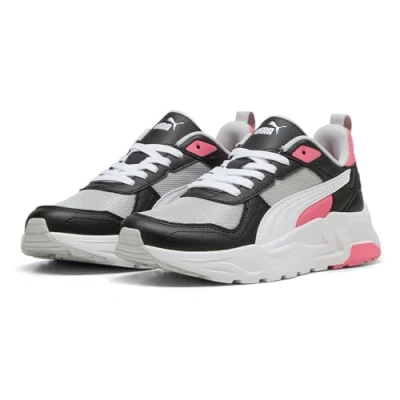 Bild av Puma Unisex Trinity 2 LT sneakers, Cool ljusgrå vit svart magisk ros, 8 UK, 42 EU
