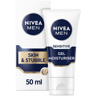 Bild av NIVEA Sensitive Skin &amp; Stubble Gel Moisturiser 50 ml