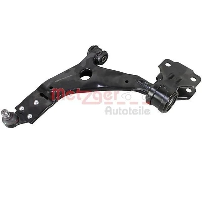 Bild av METZGER 58111501 Bras de suspension avec rotule suspension, support en caoutchouc Essieu avant gauche barre oscillant transversal