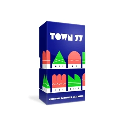 Bild av Oink Games Town 77 taktikspel Kreativt strategispel för familj och vänner Färgglad stadsplanering Pusselspel 1 5 spelare brädspel Från 9 år (tyska)