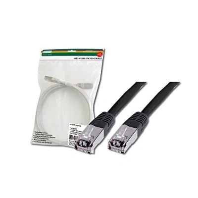 Bild av DIGITUS Premium patch cable 1 m black Svart meter