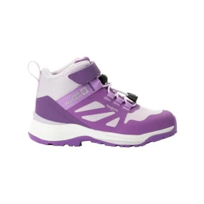 Bild av Jack Wolfskin Unisex barn Villi Hiker Texapore Mid K promenadsko, Havsros, 35 EU