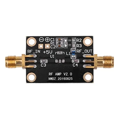 Bild av 21Db förstärkare Modul Låg Ljudnivå Hög Linearity Gain Wideband 0.01 4Ghz för Ham Radio Rtl Sdr Lna