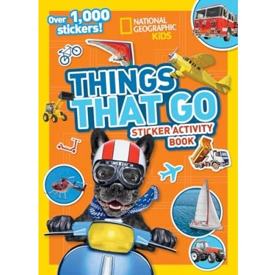 Bild av Things That Go Sticker Activity Book: Over 1,000 stickers!