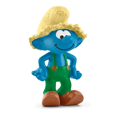 Bild av schleich 20837 Bonde Smurfs, för barn från 3+ år, The Smurfs förskola figurer