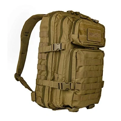 Bild av Mil Tec US Assault Pack Vandringsryggsäck, Coyote, 20 L